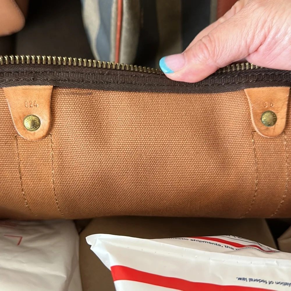 Louis Vuitton tag Keepall 55